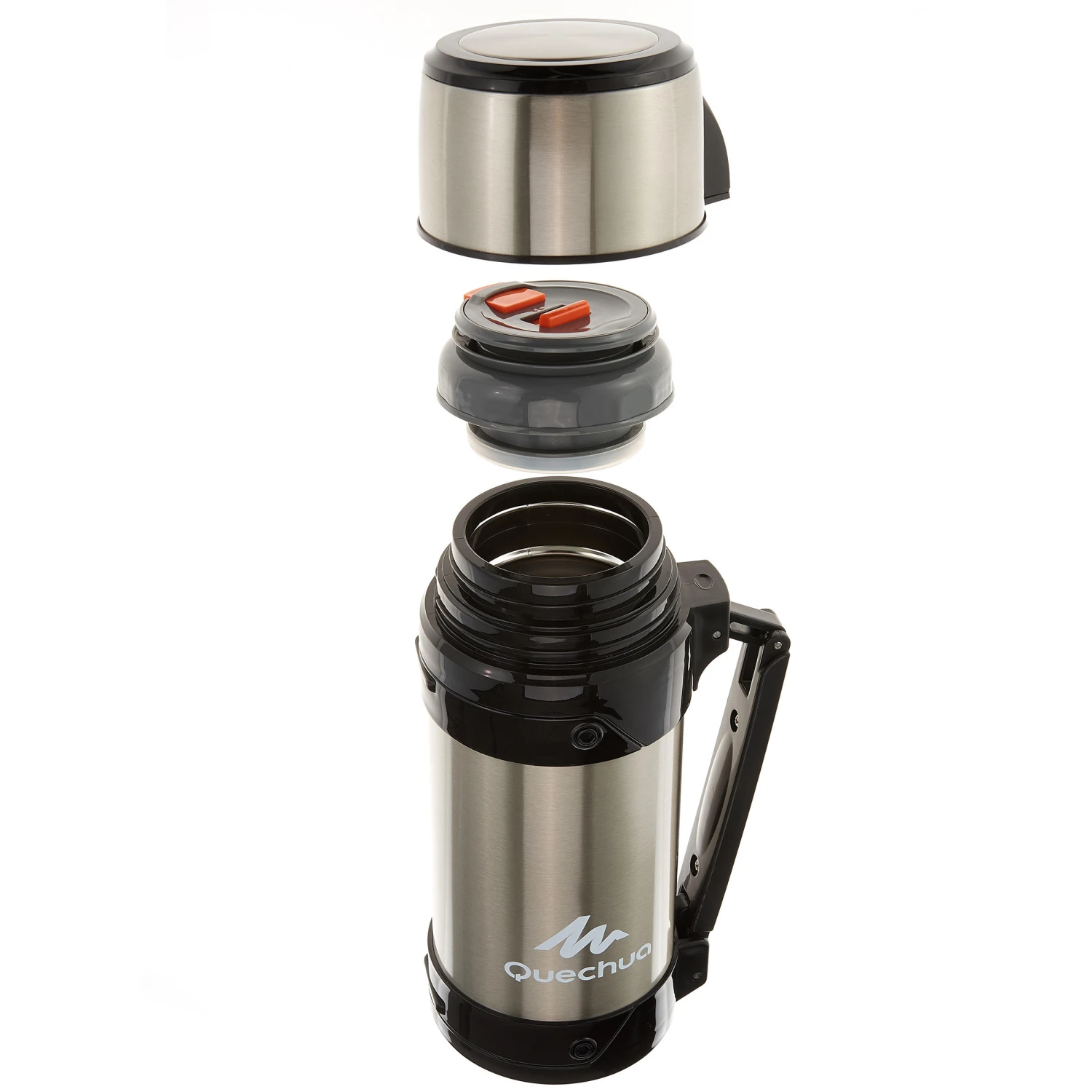 Quechua Insulated Stainless Steel Flask 4 Quechua Insulated Stainless Steel Flask - Image 2