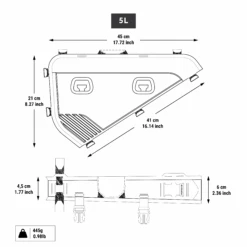 Riverside Bikepacking IPX6 Waterproof Size XS/S Full Frame Roll -Camping Equipment k03990ab9db630da3424d8e578b7c4ee6