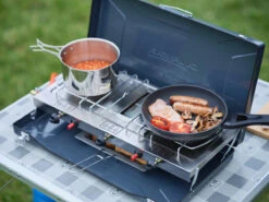 Campingaz Camping Chef DLX Stainless Infrared Gas Stove -Camping Equipment k0b341d2a1eb585b4b87a157051a11ec0