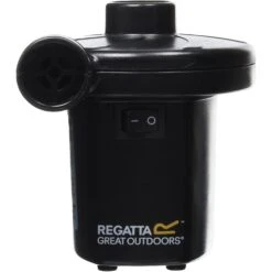 Regatta Electric Pump (Black) -Camping Equipment k176a024cd0e3a7b855d9254bac801535