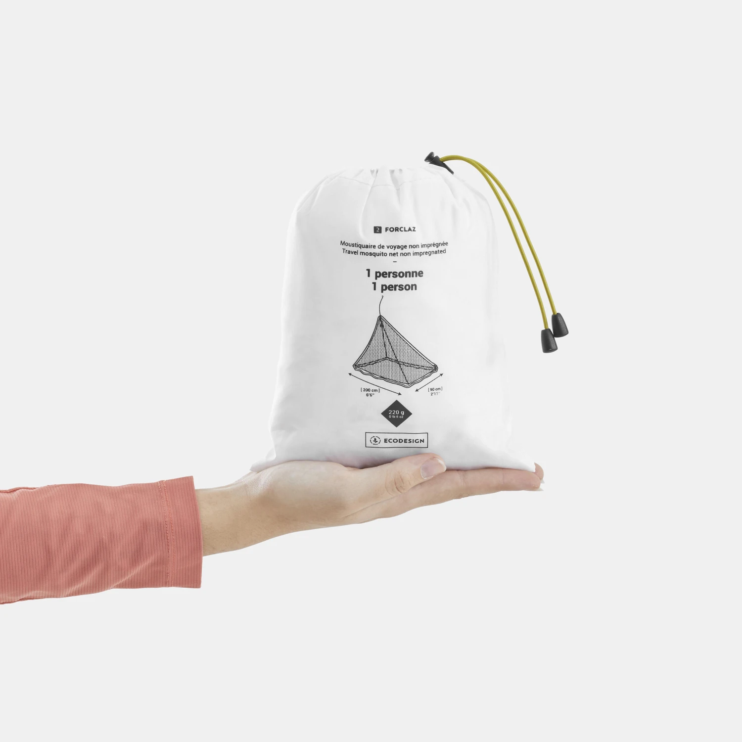 Untreated Travel Mosquito Net - 1 Person 8 Untreated Travel Mosquito Net - 1 Person - Image 6