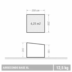 Quechua Air Base Seconds XL Flysheet -Camping Equipment k38573f730521731d26c9ee132ae3de67