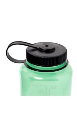 Nalgene 1L Wide Mouth Sustain Water Bottle - Made From 50% Plastic Waste -Camping Equipment k4322f5087438bfea59a72abb1e8ee28f