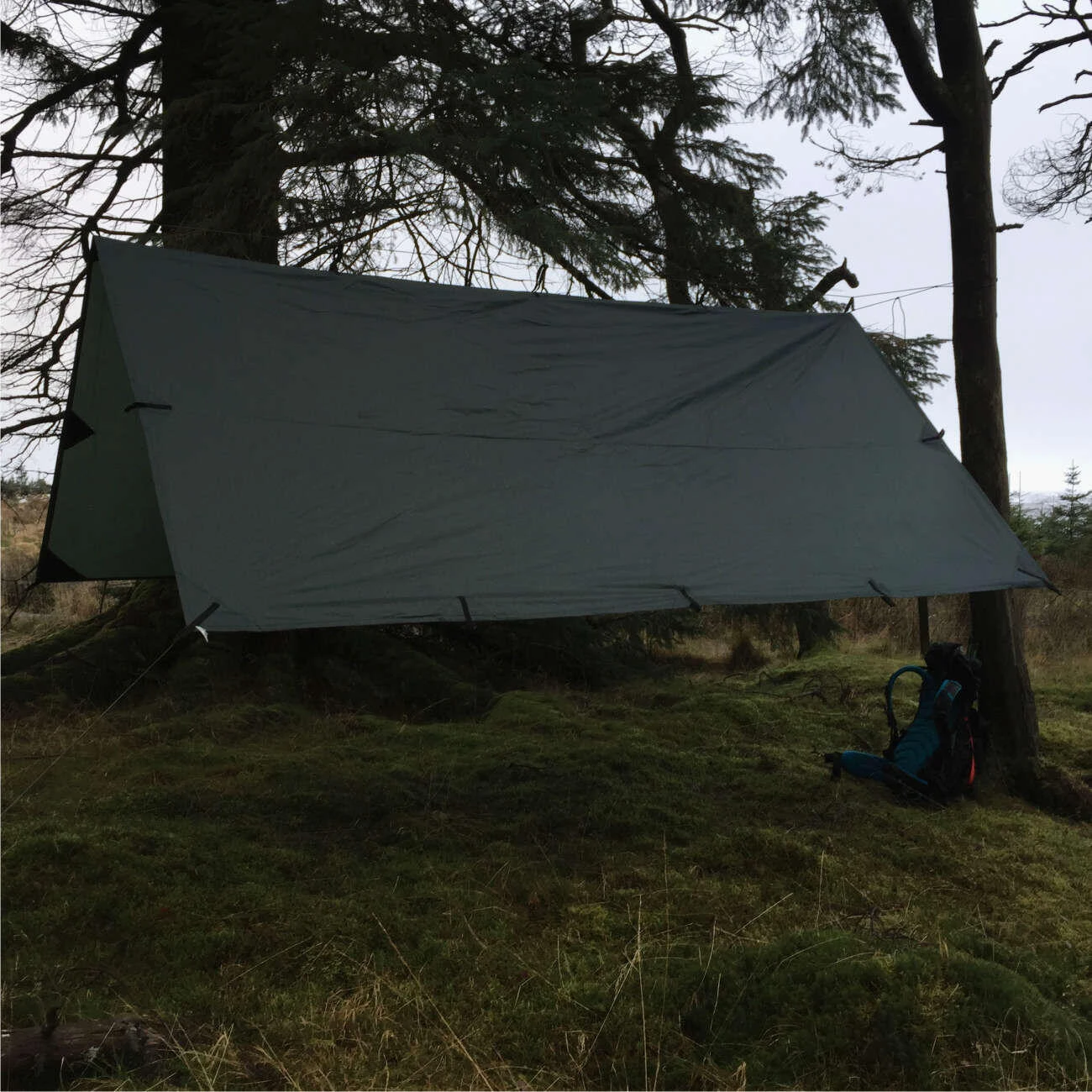 Lomo 4.5m X 3m Bushcraft Tarp 5 Lomo 4.5m X 3m Bushcraft Tarp - Image 4