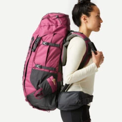 Women's Trekking Backpack 60+10 L -Camping Equipment k4667cefb2c2338066e7508a7a09e514e