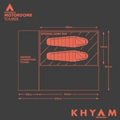 Motordome Tourer Lite Quick Erect Drive Away Awning -Camping Equipment k497269ecf3157f3b14d3915a023b11a8