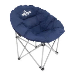 Milestone Navy Blue Deluxe Moon Chair -Camping Equipment k5210ef45bd787d8fcae5f1918225563f