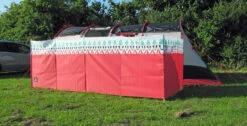 OLPRO Witley 5 Pole Wooden Windbreak -Camping Equipment k56bacc9a00fbdb17fc9d7b1cc9530180