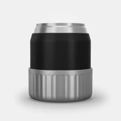 Quechua Stainless Steel Isothermal Food Box For Hiking MH500 0.8 L With Bowl Black -Camping Equipment k5b0d2f31ed6fcb5d166d12e8d0a44d7c