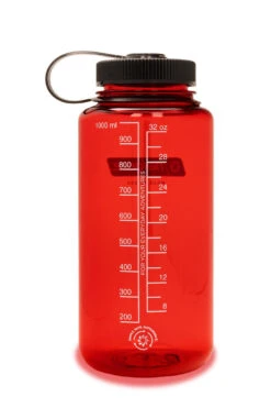 Nalgene 1L Wide Mouth Sustain Water Bottle - Made From 50% Plastic Waste -Camping Equipment k5e8c6ea229786a71de02e29fd020be78
