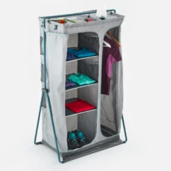 Quechua Large Folding And Compact Camping Wardrobe -Camping Equipment k6f2be77a6dee27f5a5f50d4ca259cc60