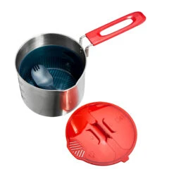 Stainless Steel 1 Person Cooking Set 0.9L -Camping Equipment k70e064188ca2f73f131f999f9e79dd53