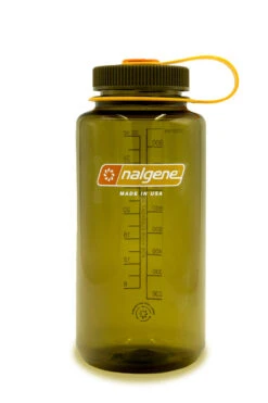 Nalgene 1L Wide Mouth Sustain Water Bottle - Made From 50% Plastic Waste -Camping Equipment k768072fd1cded5e0f930eadae8d84852