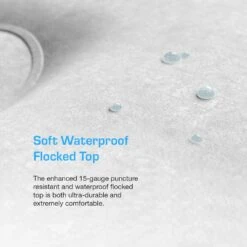 Single Comfort Air Bed – Grey/Navy -Camping Equipment k7c2aa38f60318159a2849ed9b6eceffa