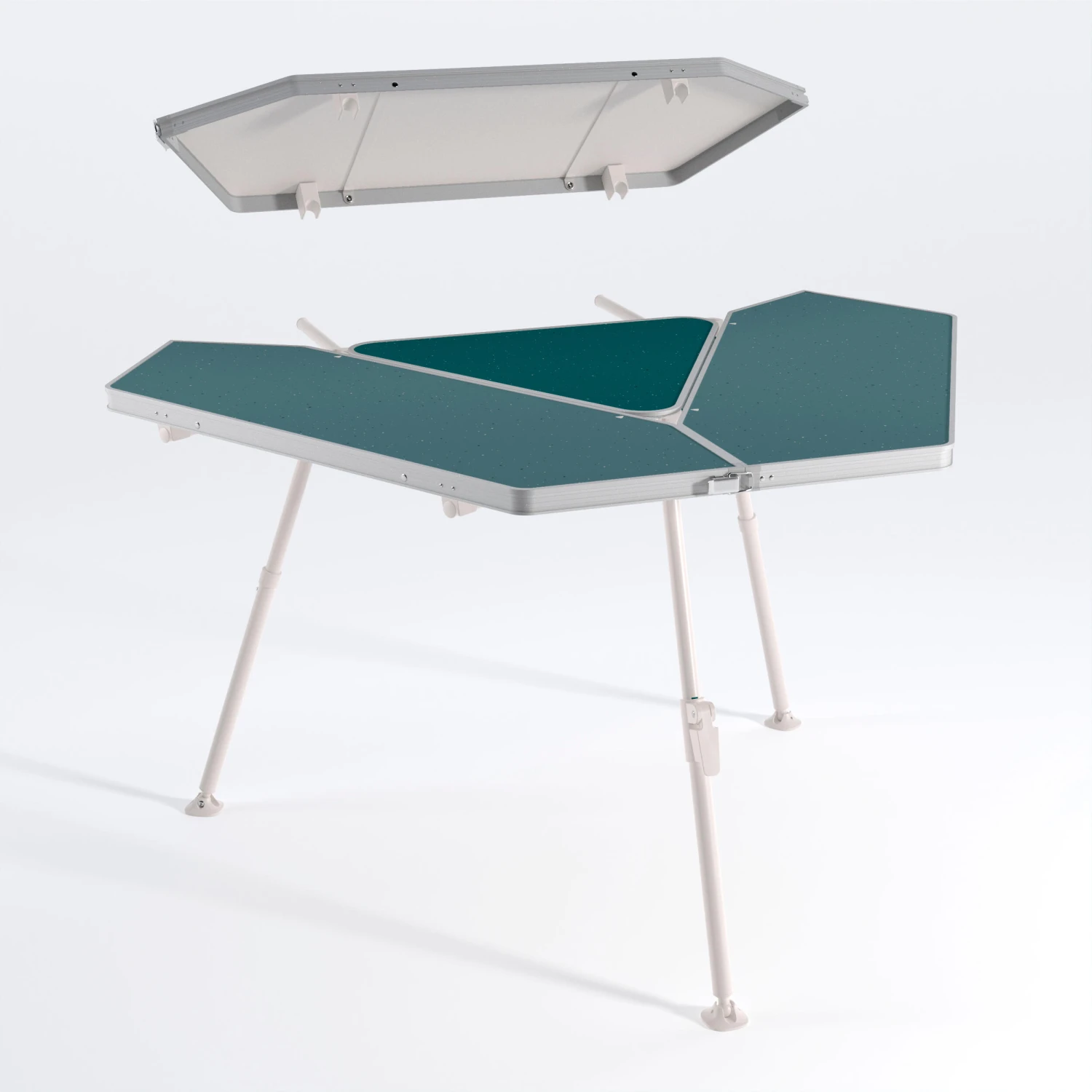 Quechua Hexagonal And Sociable Camping Table - 6 Person 8 Quechua Hexagonal And Sociable Camping Table - 6 Person - Image 6