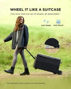 EcoFlow Glacier Wheels And Handle Pack -Camping Equipment k8ac25a9875bf5141df2fea87c4c3e9cc