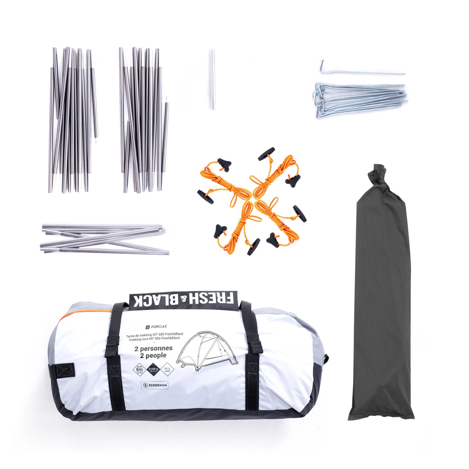 2 Man Dome Trekking Blackout Tent - MT500 F&B 19 2 Man Dome Trekking Blackout Tent - MT500 F&B - Image 17