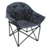 Tubbi XL Chair Grey And Black -Camping Equipment k91c299ae84c9f988419a2ba546d8ada5