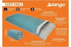 Vango Kanto Single Sleeping Bag -Camping Equipment k9289bc30480f83105d01b02c2d59b99c