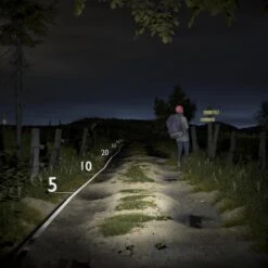 Rechargeable Torch - 300 Lm -Camping Equipment k970ebbd191ed752c13032d285eb0a47a