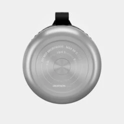 Quechua Stainless Steel Isothermal Food Box For Hiking MH500 0.8 L With Bowl Black -Camping Equipment kc69f523b62d705344feadc866ed0c220