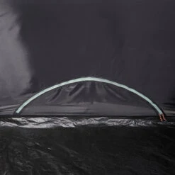 Quechua 4 Man Blackout Tent With Poles - Arpenaz 4.2 F&B -Camping Equipment kc8e817aadedef93bb91b1efea5e9de93