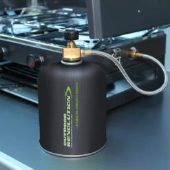 Twin Burner Gas Stove & Grill -Camping Equipment kca98b04e79835b2ea295b1926fcd09d9