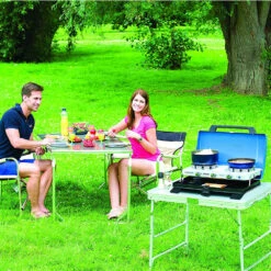 Campingaz Xcelerate 400 ST Double Burner & Toaster Portable Camping Stove -Camping Equipment kd19ab3e81e199de174c8f9cabdad87a1