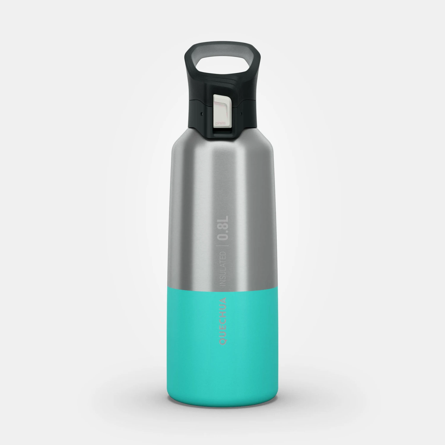 Quechua Isothermal Stainless Steel Hiking Flask MH500 0.5 L Turquoise 13 Quechua Isothermal Stainless Steel Hiking Flask MH500 0.5 L Turquoise - Image 11