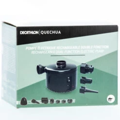 Quechua COMPACT ELECTRICAL PUMP FOR CAMPING - RECHARGEABLE USING MAINS POWER -Camping Equipment kf3a1ec21de383b3e388bb75515a98907